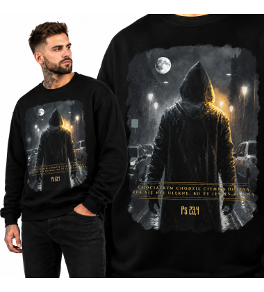 Bluza Chrześcijańska Chociażbym chodził Ciemną doliną